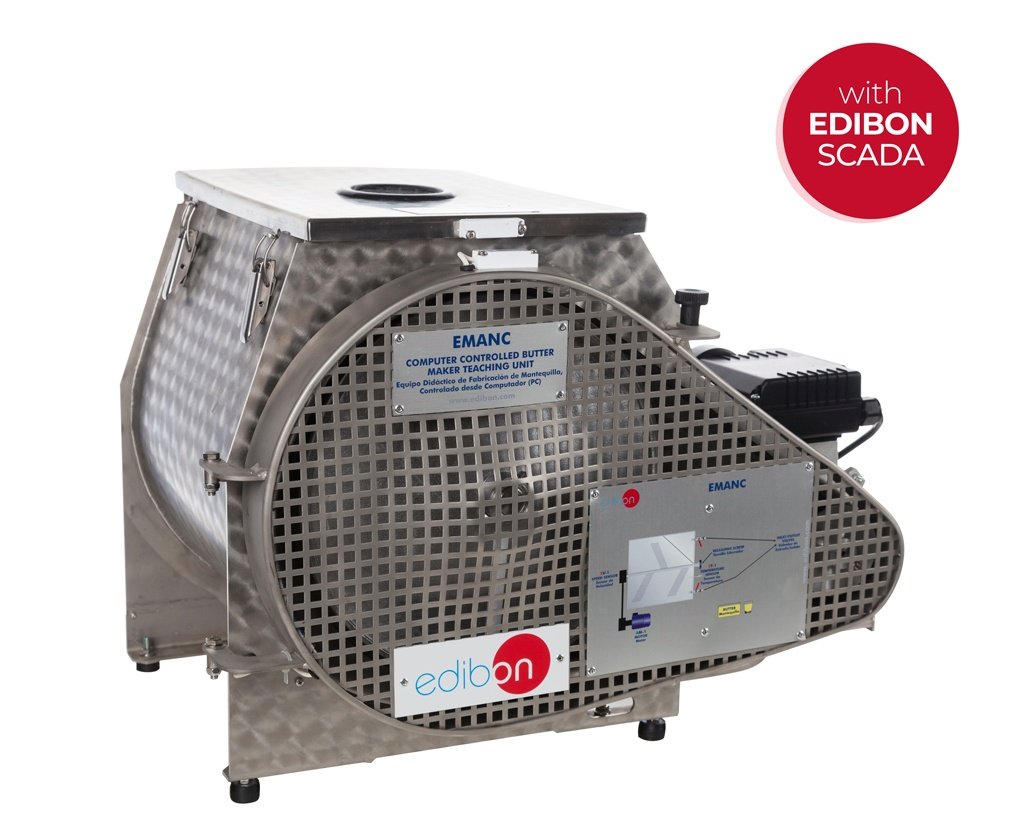 Equipo Didáctico para Fabricación de Mantequilla, Controlado desde Computador (PC) 1 Equipo Didáctico para Fabricación de Mantequilla, Controlado desde Computador (PC)