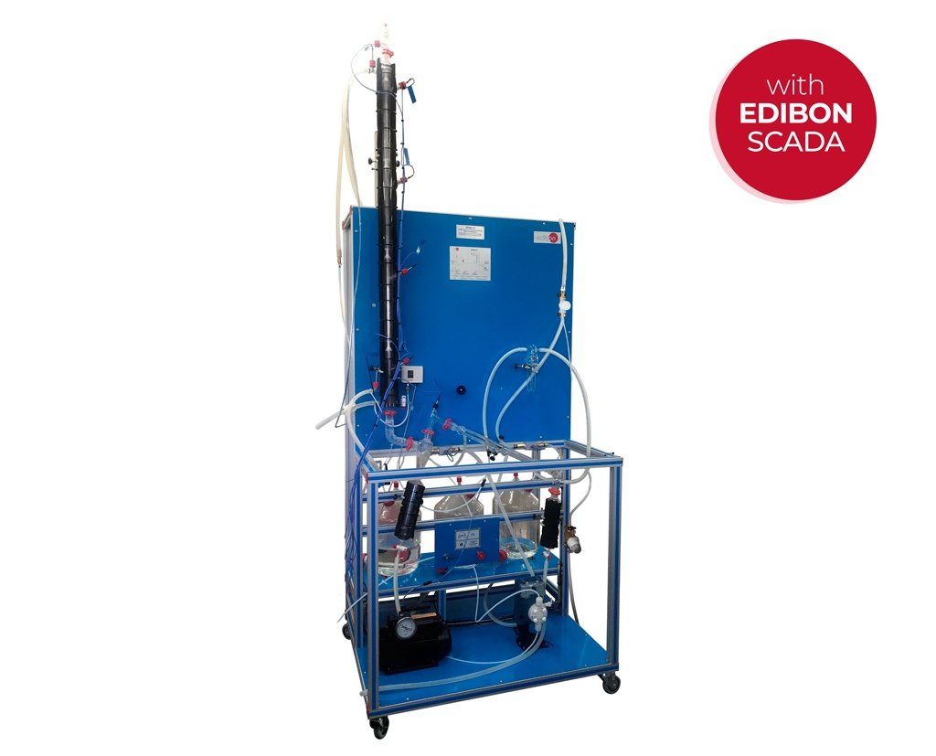 Evaporador de Película Descendente, Controlado desde Computador (PC) 1 Evaporador de Película Descendente, Controlado desde Computador (PC)