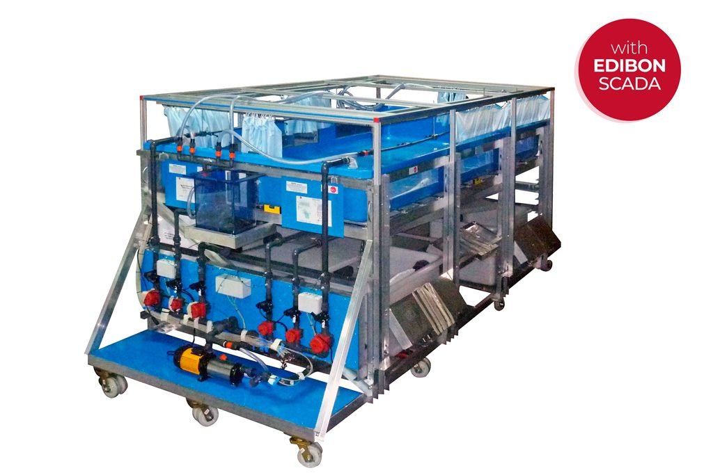 Equipo de Sistemas Hidrológicos, Simulador de Lluvia y Sistemas de Riegos (4x2 m), Controlado desde Computador (PC) 1 Equipo de Sistemas Hidrológicos, Simulador de Lluvia y Sistemas de Riegos (4x2 m), Controlado desde Computador (PC)