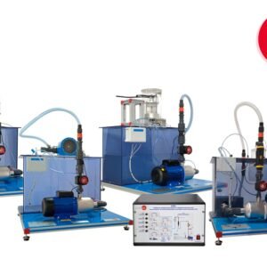 Equipo Modular de Turbinas Hidráulicas, Controlado desde Computador (PC)