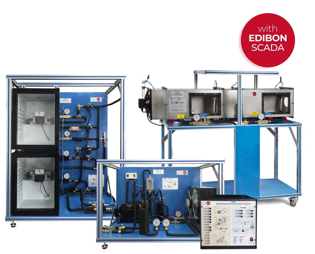 Equipo Modular de Refrigeración y Aire Acondicionado Controlado desde Computador (PC) 1 Equipo Modular de Refrigeración y Aire Acondicionado Controlado desde Computador (PC)
