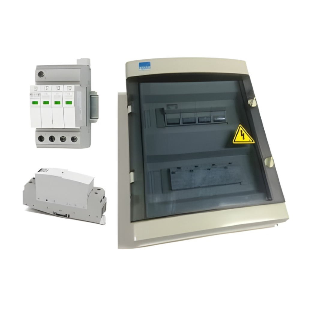 Supresores de Pico Modulares Franklin France para Redes de Energía 1 Supresor de picos modular para redes de baja tensión Franklin France modelo unipolar/multipolar.