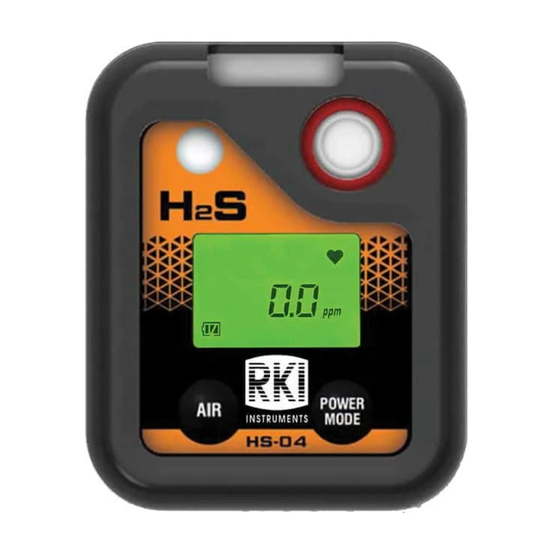 Monitor personal de sulfuro de hidrógeno (H2S) HS-04 1 Monitor personal de sulfuro de hidrógeno (H2S) HS-04