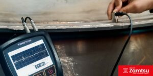¿Cómo funciona la medición de espesor por ultrasonido? 
