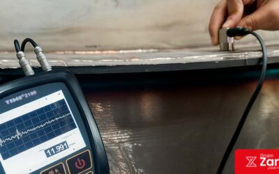 ¿Cómo funciona la medición de espesor por ultrasonido? 