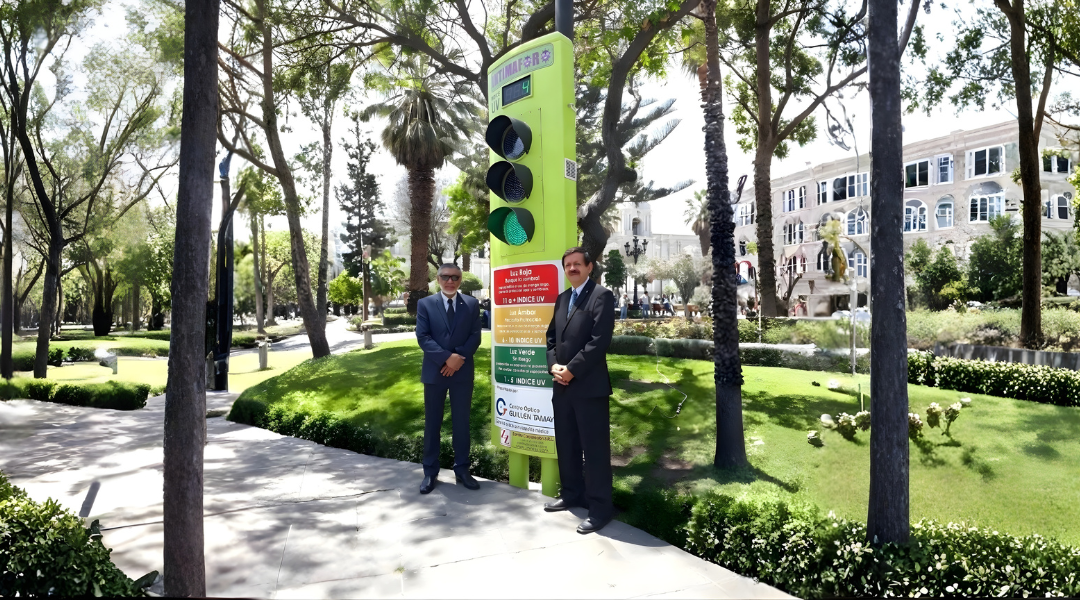 Visualizador urbano de radiación ultravioleta: qué es, cómo funciona y por qué es clave para la salud pública